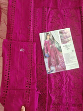 Open Pic/Maria B Luxury Lawn 25/2B/Magenta
