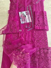 Open Pic/Maria B Luxury Lawn 25/2B/Magenta