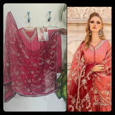 Ready To Wear/Stitched/Maria B Sateen/Size -M