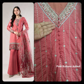 Ready To Wear/Stitched/Maria B Sateen/Size -M