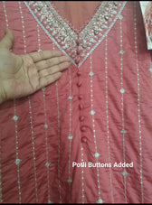 Ready To Wear/Stitched/Maria B Sateen/Size -M