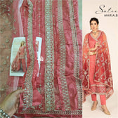 Stitched Look of Unstitched Maria B Sateen/CST-809/Size - S M L XL