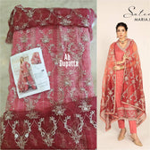 Stitched Look of Unstitched Maria B Sateen/CST-809/Size - S M L XL
