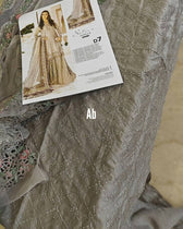 Open Pic/Restocked/Maria B Sateen Vol 2 23/Grey CST-707