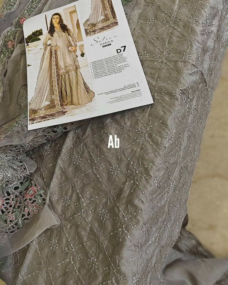 Open Pic/Restocked/Maria B Sateen Vol 2 23/Grey CST-707