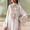 Hot 🔥 Seller/Maria B Soiree Luxury Formals 26/Tusser Silk Suit/Off White