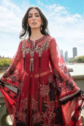 Maria B Soiree Luxury Formals/D6/Red