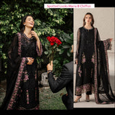 Spotted in Sale‼️Maria B Chiffon/MPC-25-104/Black