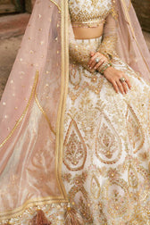 Mohsin Naveed Ranjha Chiffon Pakistani Suit Mohsin Naveed Ranjha 25/Makhfi/Shaadi Collection/Kohinoor/White