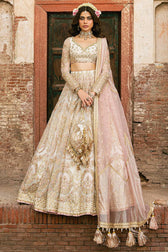 Mohsin Naveed Ranjha Chiffon Pakistani Suit Mohsin Naveed Ranjha 25/Makhfi/Shaadi Collection/Kohinoor/White