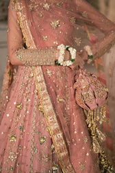 Mohsin Naveed Ranjha Chiffon Pakistani Suit Mohsin Naveed Ranjha 25/Makhfi/Shaadi Collection/Pink/Khushboo