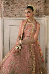 Mohsin Naveed Ranjha Chiffon Pakistani Suit Mohsin Naveed Ranjha 25/Makhfi/Shaadi Collection/Pink/Khushboo