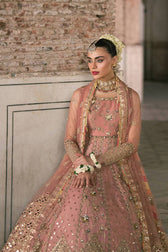 Mohsin Naveed Ranjha Chiffon Pakistani Suit Mohsin Naveed Ranjha 25/Makhfi/Shaadi Collection/Pink/Khushboo