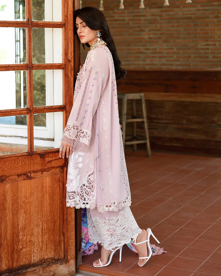 Mushq Amoi Lawn/Opulent Whisper/Mauve Pink