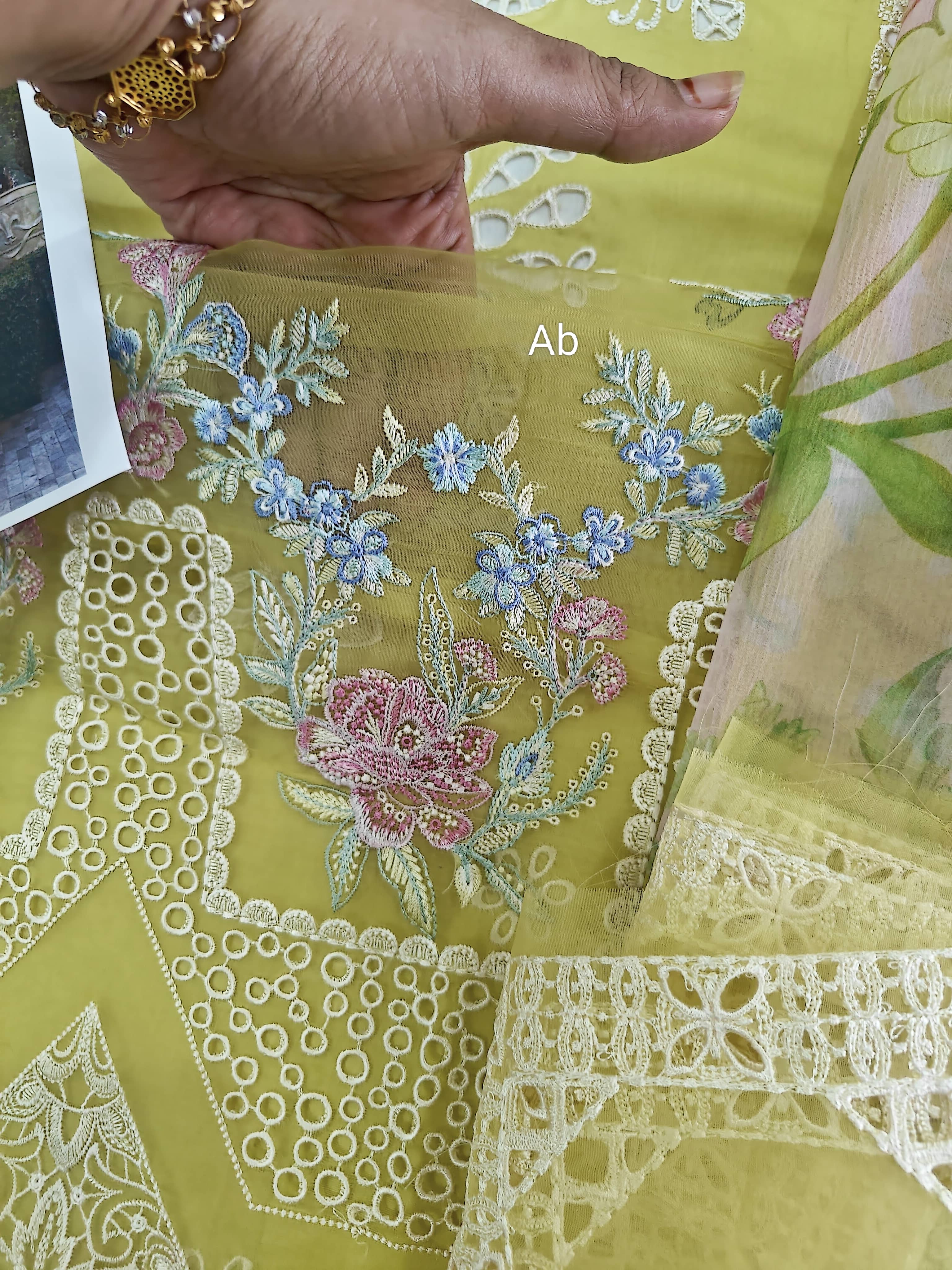 Open Pic/Mushq Amoi Lawn/Tender Whisper/Yellow