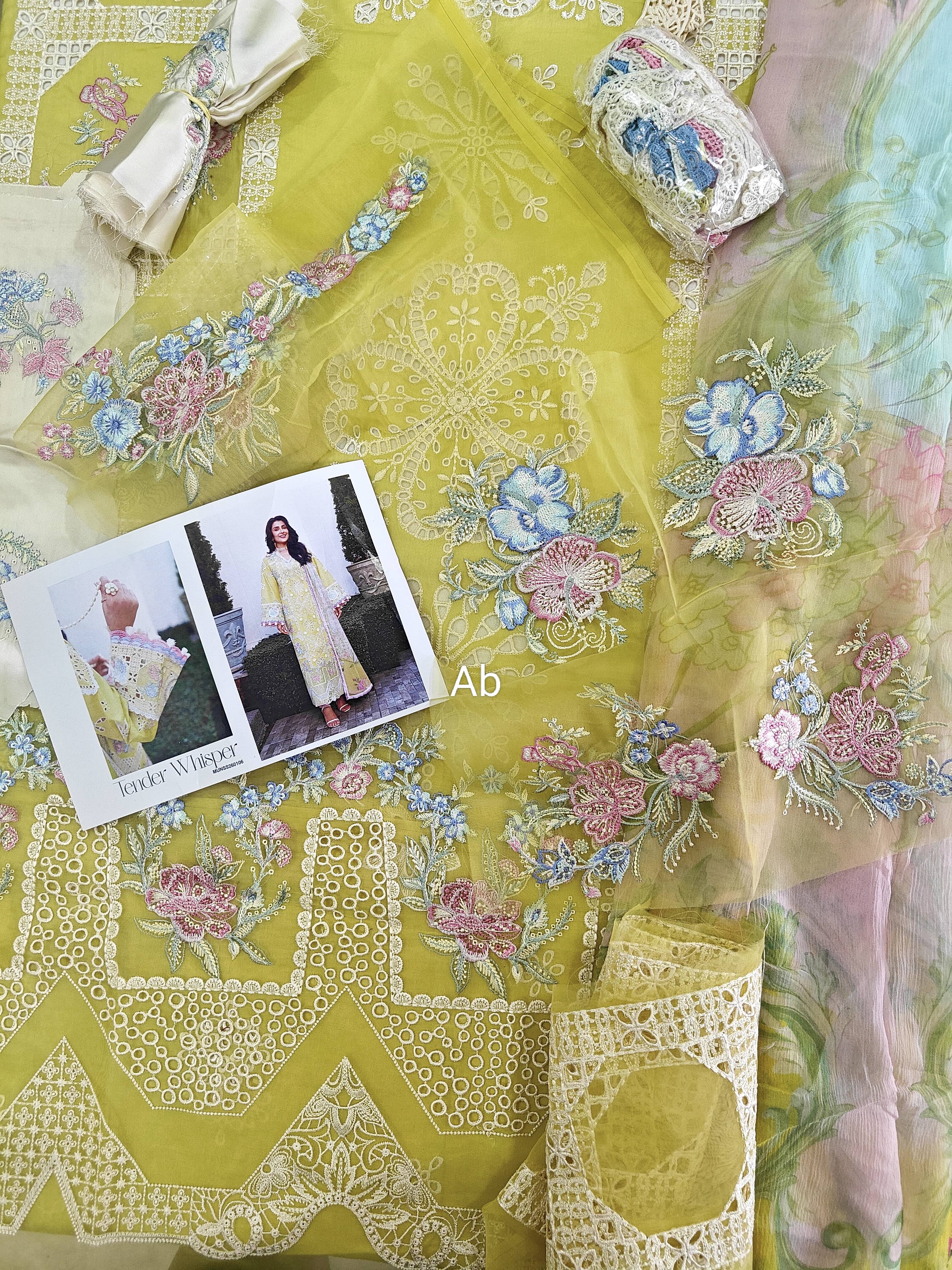 Open Pic/Mushq Amoi Lawn/Tender Whisper/Yellow