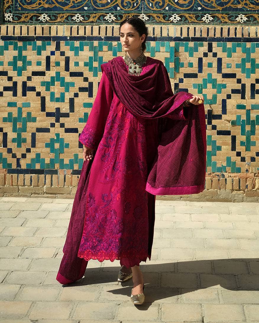 Mushq Bukhara/Dusk Whisper/Fuschsia Pink