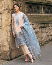 Mushq Hemline Lawn Pakistani Suit Hemline Odyssey by Mushq/Mystical Muse
