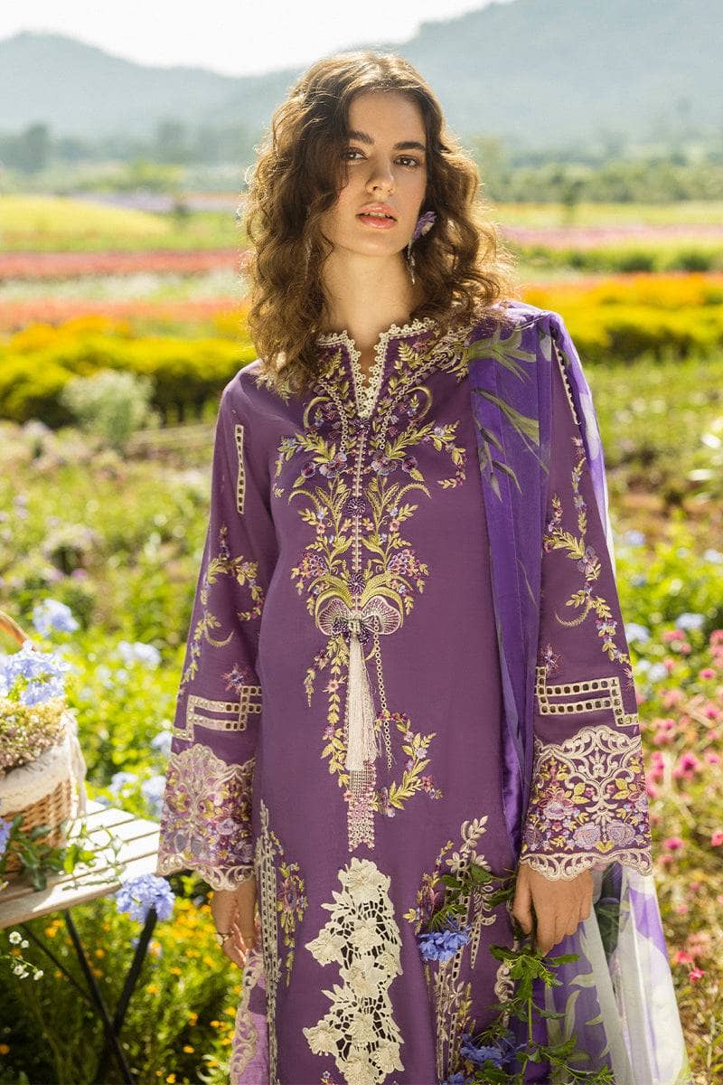 Mushq Hemline 25/Celestial Bloom/Plum