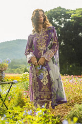 Mushq Hemline 25/Celestial Bloom/Plum