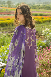 Mushq Hemline 25/Celestial Bloom/Plum