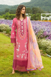Mushq Hemline 25/Garden of Dreams/Tea Pink