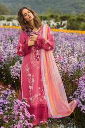Mushq Hemline 25/Garden of Dreams/Tea Pink