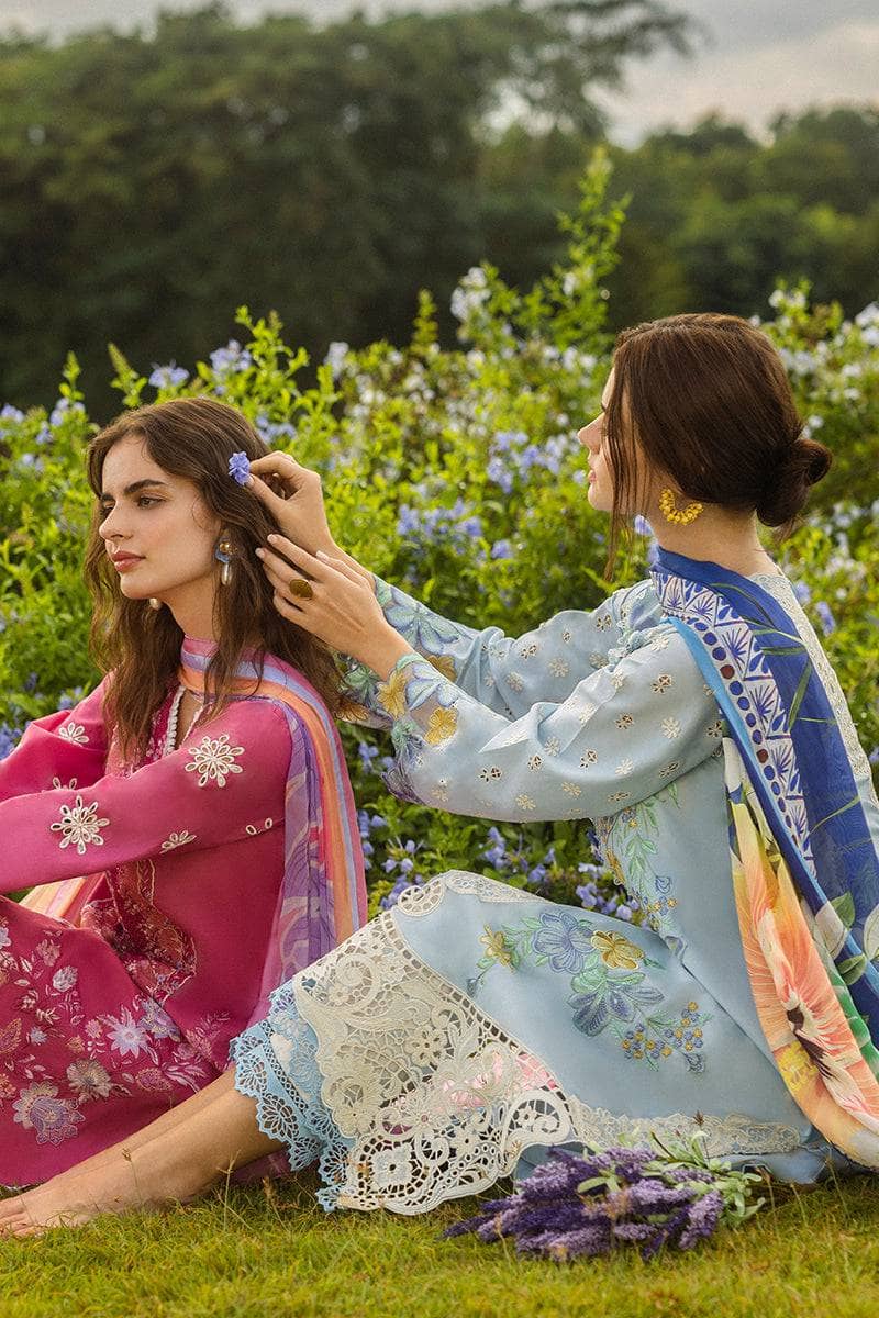 Mushq Hemline 25/Garden of Dreams/Tea Pink