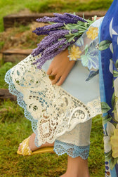 Mushq Hemline 25/Hidden Oasis/Ice Blue