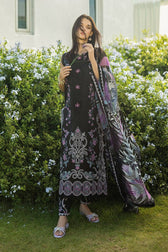 Mushq Hemline 25/Thorned Grace/Black