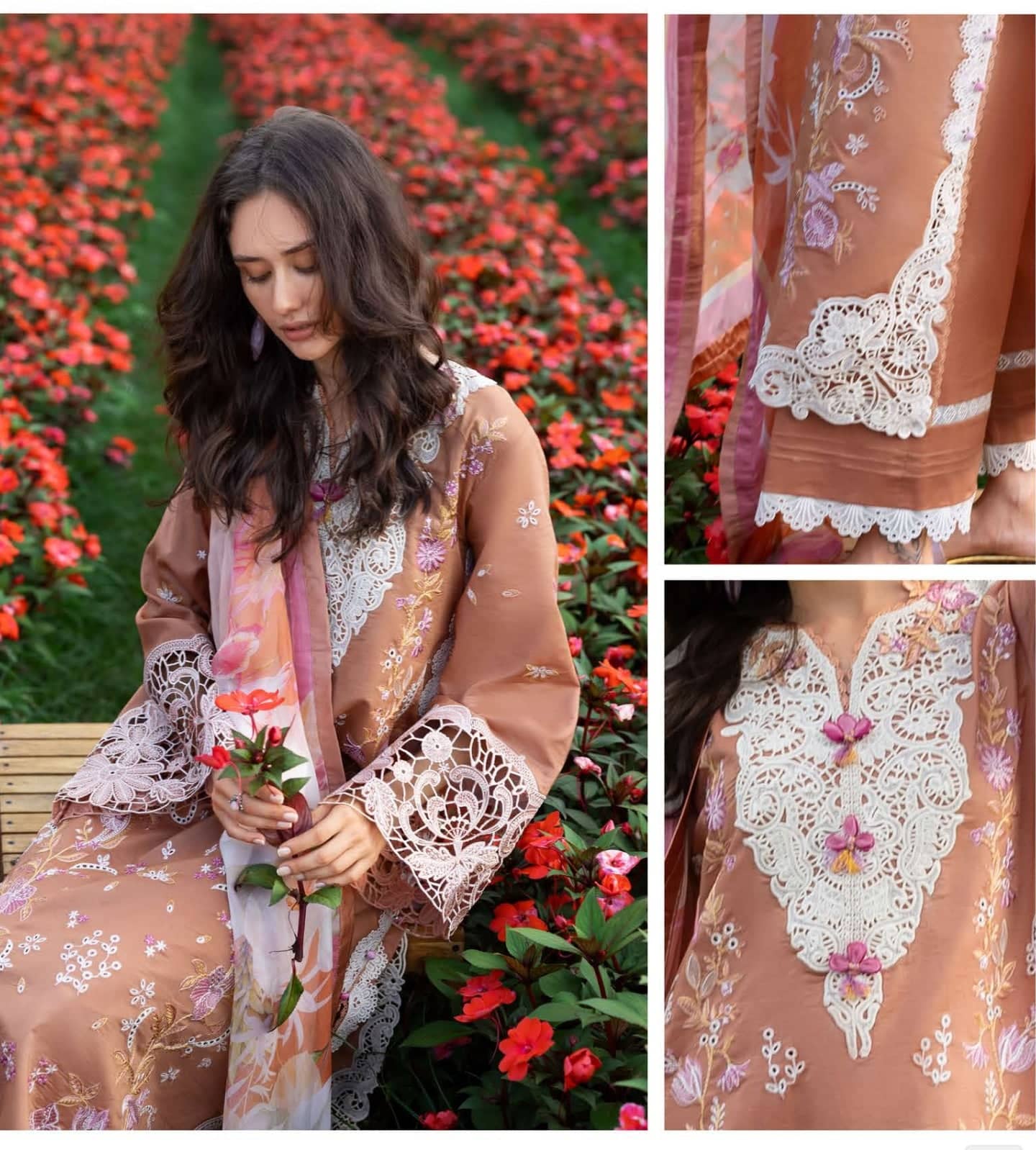 Mushq Hemline 26/Rosette Reverie