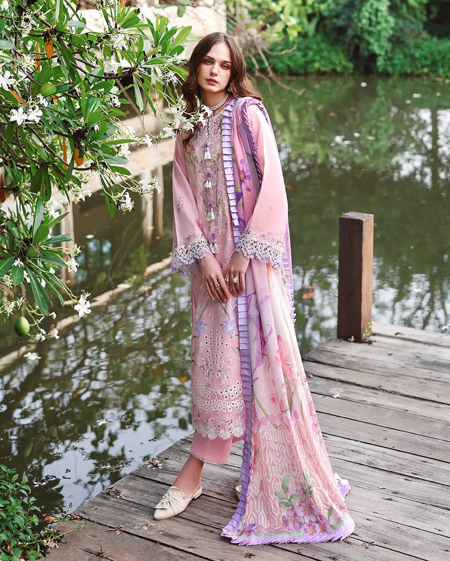 Mushq Hemline 26/Vol 2/Pink/Silk Dupatta