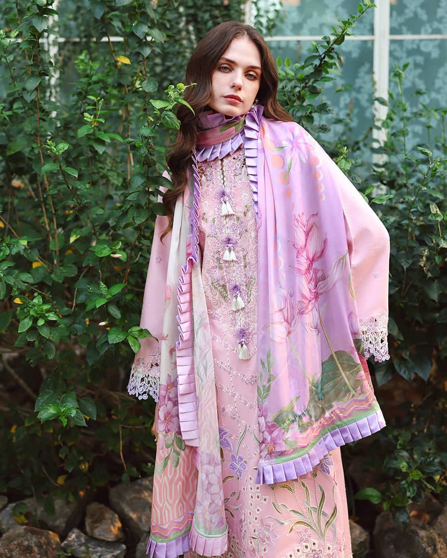 Mushq Hemline 26/Vol 2/Pink/Silk Dupatta