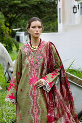 Mushq Hemline Mirasol/Cielo Sol/Moss Green