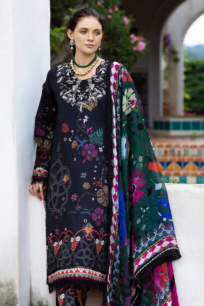 Mushq Hemline Mirasol/Medi Noche/Black