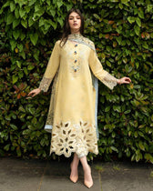 Mushq Hemline Lawn Pakistani Suit Restocked/Hemline Odyssey by Mushq/Sunset Sway