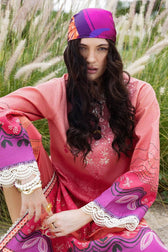 Restocked/Mushq Hemline Mirasol/Amber Luz/Coral and Pink