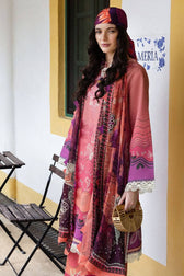 Restocked/Mushq Hemline Mirasol/Amber Luz/Coral and Pink