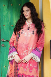 Restocked/Mushq Hemline Mirasol/Amber Luz/Coral and Pink