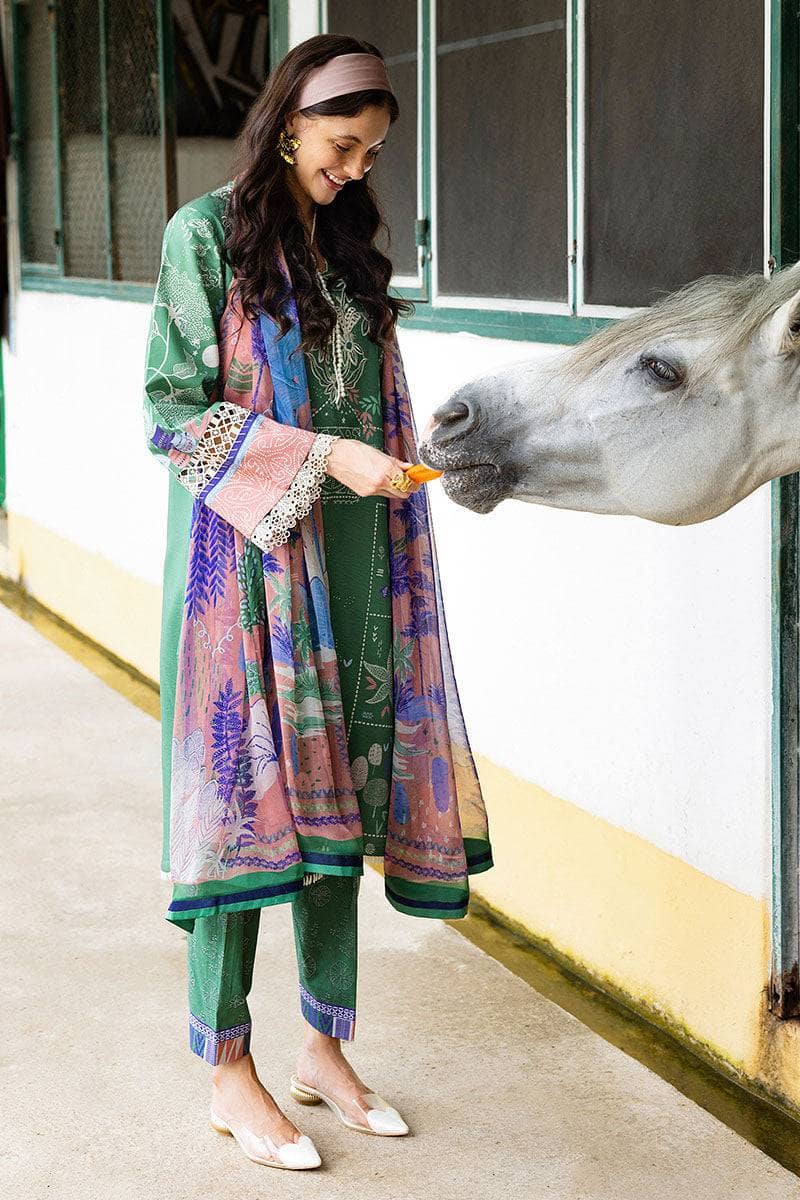 Restocked/Mushq Hemline Mirasol/Floor Jazmin/Green