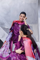 Restocked/Mushq Manaram Lawn 25/Eternal Beat/Plum