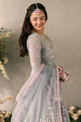 Mushq Mastani Evening Chiffon Pakistani Suits Mushq Mastani Evening/Wedding Couture/Ezza