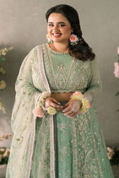 Mushq Mastani Evening Chiffon Pakistani Suits Mushq Mastani Evening/Wedding Couture/Faiza