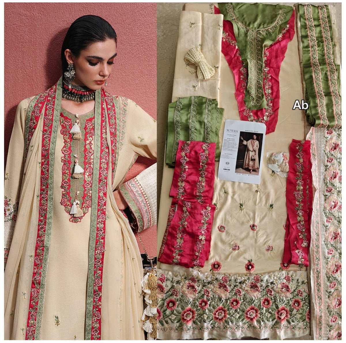 Open Pic/Mushq Nuvera Raw Silk 26/Vol 2/Carmine Jewel/D 06
