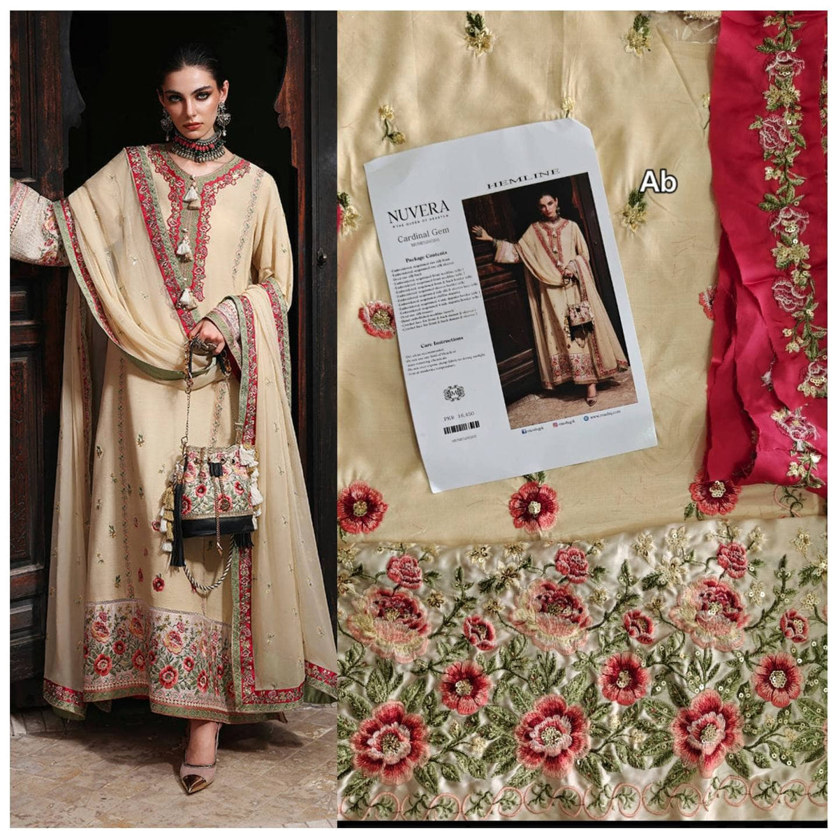 Open Pic/Mushq Nuvera Raw Silk 26/Vol 2/Carmine Jewel/D 06