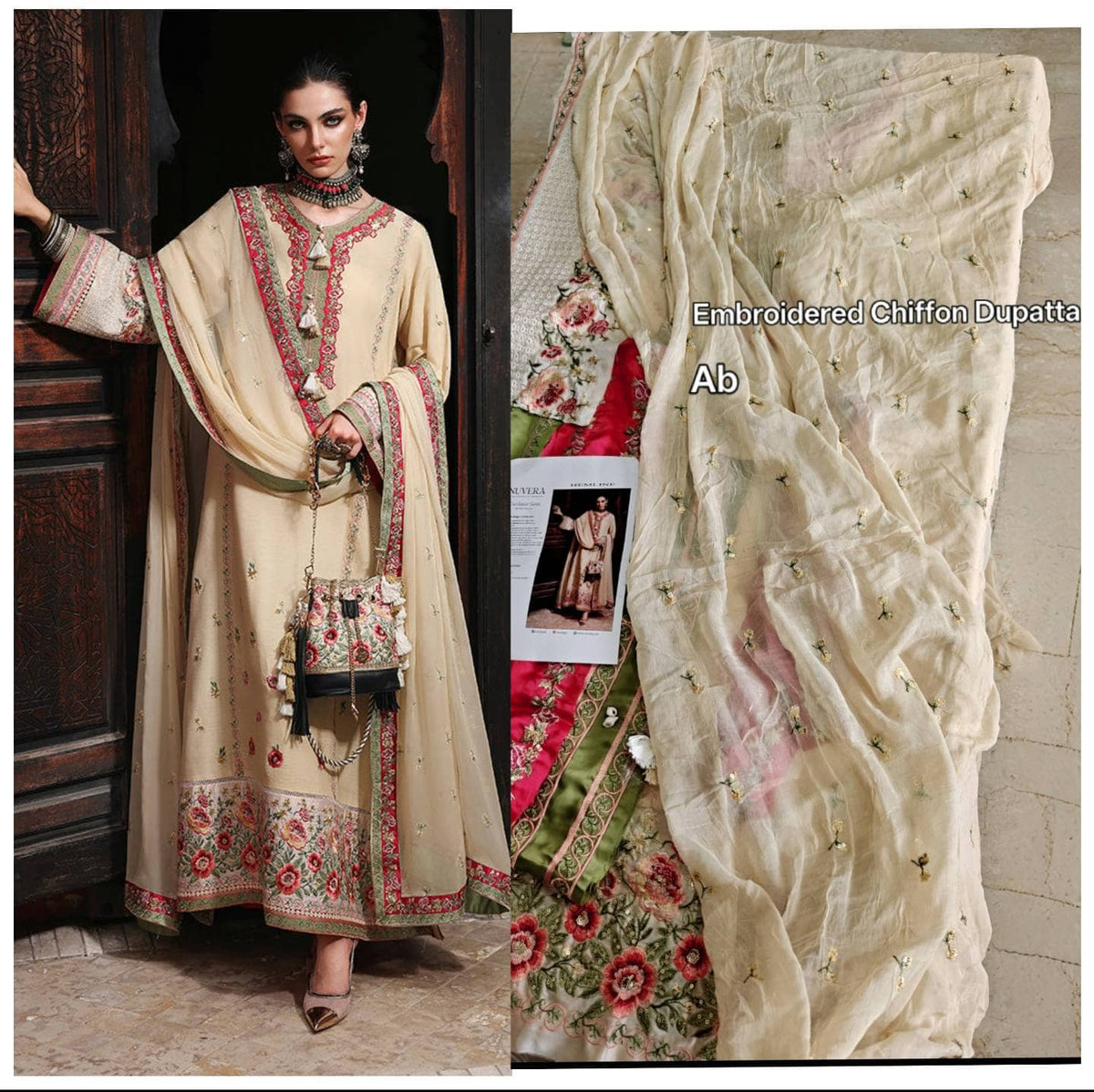 Open Pic/Mushq Nuvera Raw Silk 26/Vol 2/Carmine Jewel/D 06