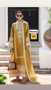 Open Pic/Mushq Nuvera Raw Silk 26/Vol 2/Rosalie Crown/D 07/Yellow