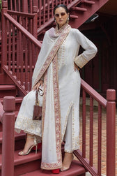 Mushq Nuvera Hemline Raw Silk/Elnaz/Off White