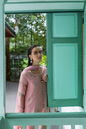 Mushq Nuvera Hemline Raw Silk/Elowen/Pink