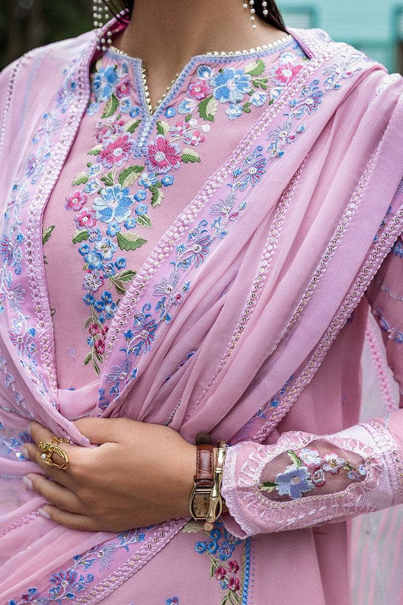 Mushq Nuvera Hemline Raw Silk/Leore/Lilac Pink